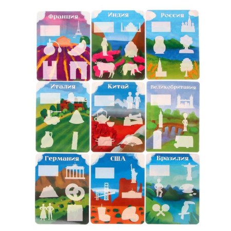 Board game "Smart Loto. Countries of the world"-1