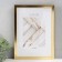 Photo frame Plastic "Mira" 25x35 cm, gold (plastic screen)