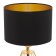 Carlton 2, 1x60W E14 table lamp, brass color