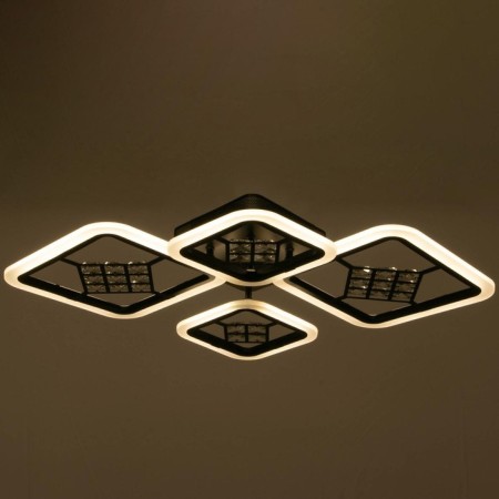 Causteen with PDU 1548/4BK LED 96W 3000-6000K Dimmer black 71x10 cm Bayerlux-6