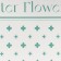 Film for flowers matte, "Happiness", 57x57cm, blue