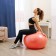 Fitball ONLYTOP, D = 85 cm, 1400 g, anti -wings, Orange color