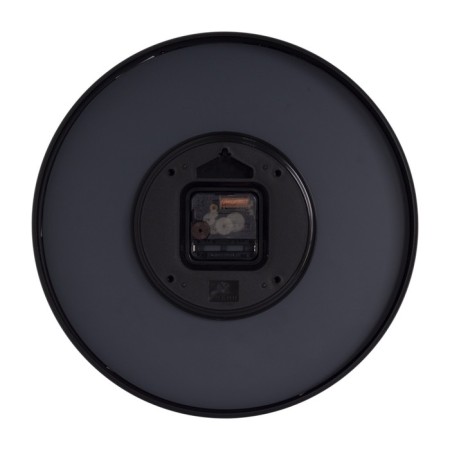 Wall clock, interior: loft, silent, d-32 cm, black-1