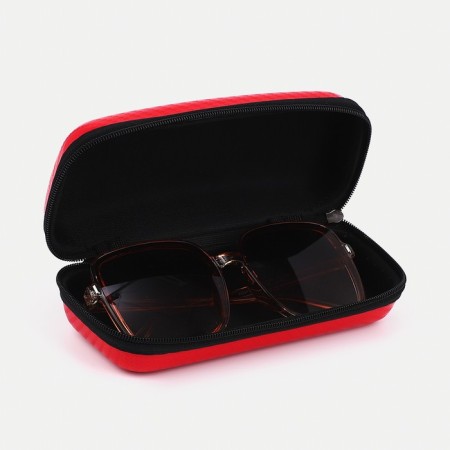 Lightning glasses case, red color-2