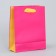 Gift package two-tone, packaging, “yellow-pink”, s 12 x 15 x 5.5 cm