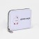 Lightning wallet, card for cards, for coins, white color