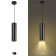 Lamp GU10, D80x30 cm, black