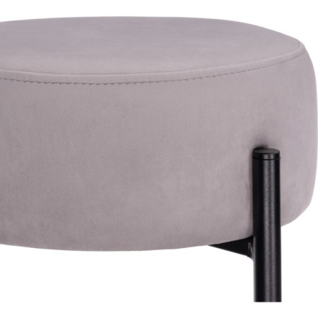 Barlier SIPL MR-28 Metal/velor, black/gray 40x40x74 cm-3