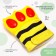 Mitten Mitten "Tiger's Haw", on Velcro, Kroshka I