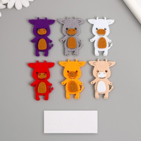 Fetter "Gobby" 3,8x5.7 cm (set 6 pcs)