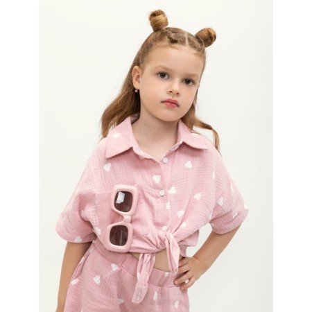 Muslim children's costume Amarobaby Easy, height 116 cm, pink color-11