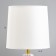 Bianka table lamp E14 40W gold 22.5x22.5x36 cm Risalux
