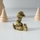 Souvenir Polystone "Golden Snake" mix 3x3x5 cm