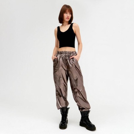 Women's pants Minaku: Trend Zone, Copper color, size 40, height 158