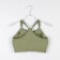 TOP female sports with assembly, olive color, SL Russian brand, rr s.