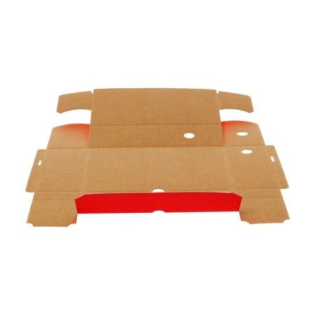 Archive box with A4 Calligrata valve, 100 mm, microhofrocardon, up to 900 sheets, red-5