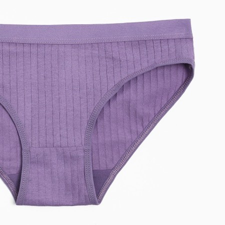 Panties female color dark purple, size 46-48-1