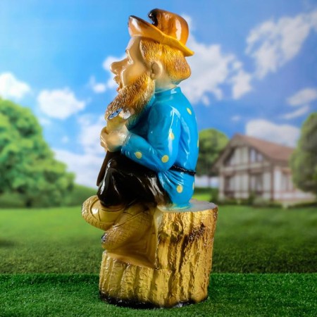 Garden figure "A man with a balalaika" 65x28x33cm mix-7