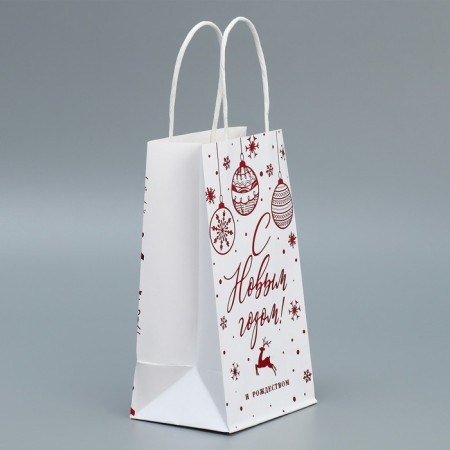 Package Gift Crafts "Bright Paints", 12 x 21 x 9 cm, New Year-2