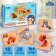 Clushed pictures "Forest animals"