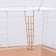 The cage for rodents "Pigzon" No. 1 folding, 58 x 40 x 34 cm (+bowl, 2 feeders), beige