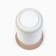 Ash for sticks is universal, stainless steel, 11 x 6.7 cm, white-pink