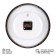 Watch wall, interior "Rubin", 30 cm, black