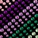 Rhinestones for nail decor, on adhesive, multi -colored