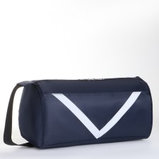 Sports bag with lightning, long belt, blue color