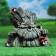 Garden figure "Lesovichok No. 3" Gray 21x16x19cm