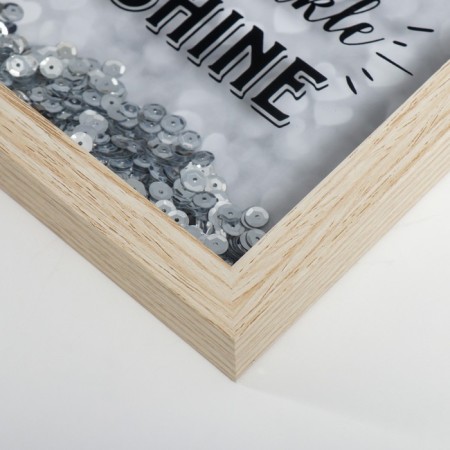 Photo frame MDF in 3 photos 13x18 cm "shaker - smile" 36x34x2 cm-1