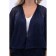 Cardigan female, size 52, blue color
