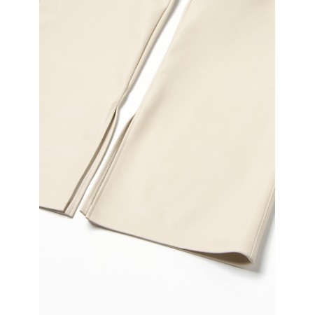 Female trousers, milk color, size 50 (xl)-5