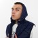 Warm vest of men's, the color is dark blue, size 50