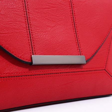 Female bag on a magnet, red color-3