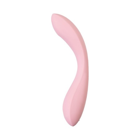 Jos Mitzi G-Spot vibrator, with a stimulating ball, 21 cm, silicone, pink color-5