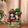 Fountain "House under the tree" 14x19x25 cm (with a stand)