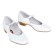 Folk -folk shoes, length on insole 26 cm, white color