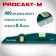 Magnetic level Kraftool Procast-M 34718-040, 2 eye, 400 mm