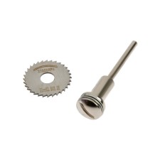 The circle of cutting for engravers and drill tundra, 22 mm + adapter 3.2 mm