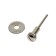 The circle of cutting for engravers and drill tundra, 22 mm + adapter 3.2 mm