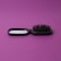 The comb is massage, folding, mirror, 9.5 × 5.5 cm, black color