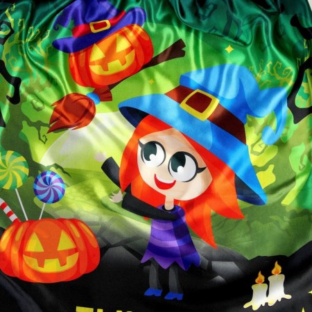 Carnival cloak "Magic pumpkin"-10