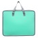 Folder with A4+handles, 332 x 268 x 90 mm, Erichkrause "Matt Pastel Bloom", 600 μm, lightning from above, green