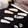 Invisibility for Herty hair (set 6 pcs) marble, 5.5 cm, mix