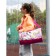 Children's sports bag for lightning girls, external pocket, pink color