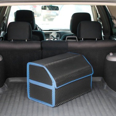 Organizer COFR in the trunk of a car, bag, EVA material, 50 cm, blue kant-3