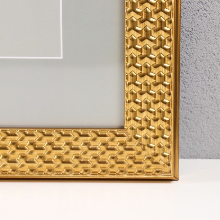 Photo frame Plastic "Grace" 30x40 cm, gold (plastic screen)-1