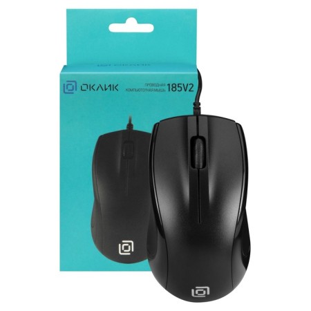 Mouse call 185V2 Black optical (1200DPI) USB for a laptop (3but)-9