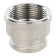 The coupling Stout SFT-0006-001141, 1 1/4 "x 1", internal thread, transition, nickel. brass